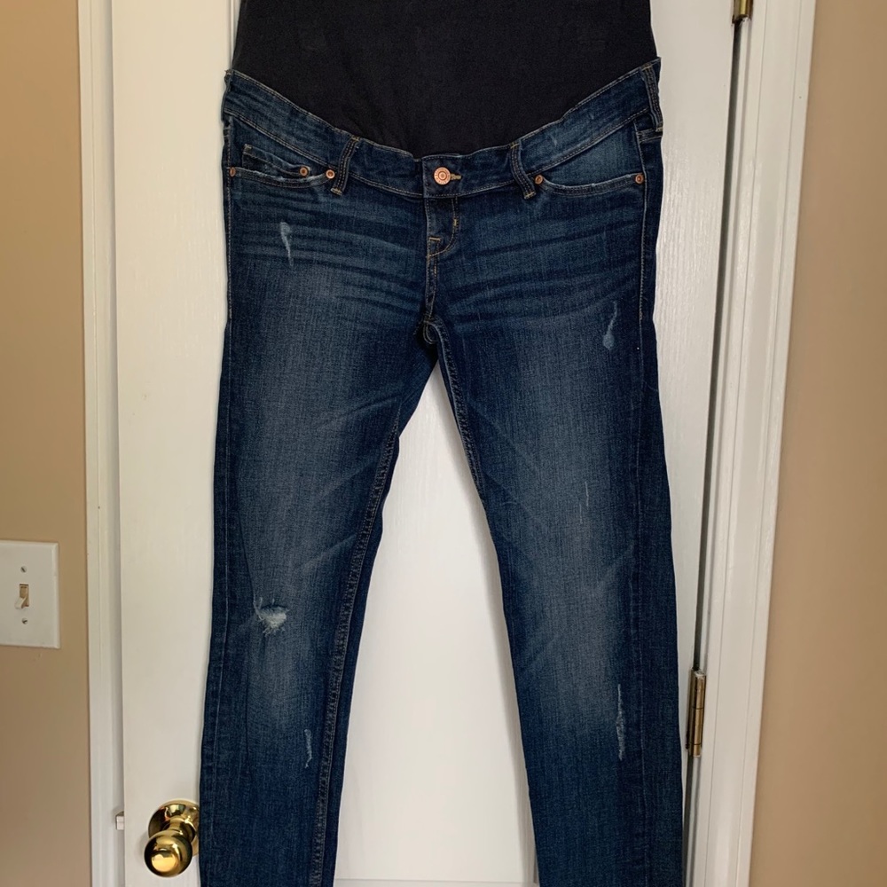 Maternity blue jeans 👖